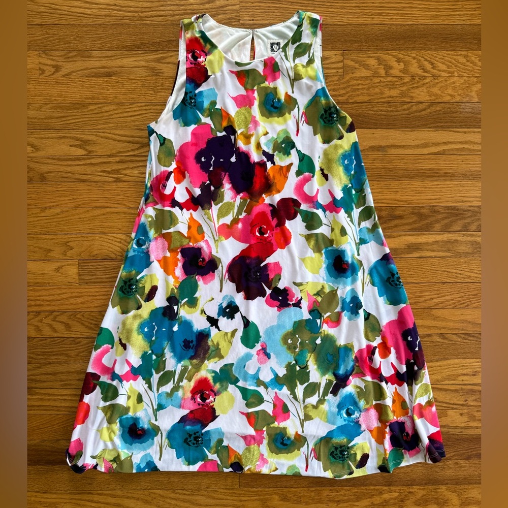 Anne Klein Colorful Floral Dress